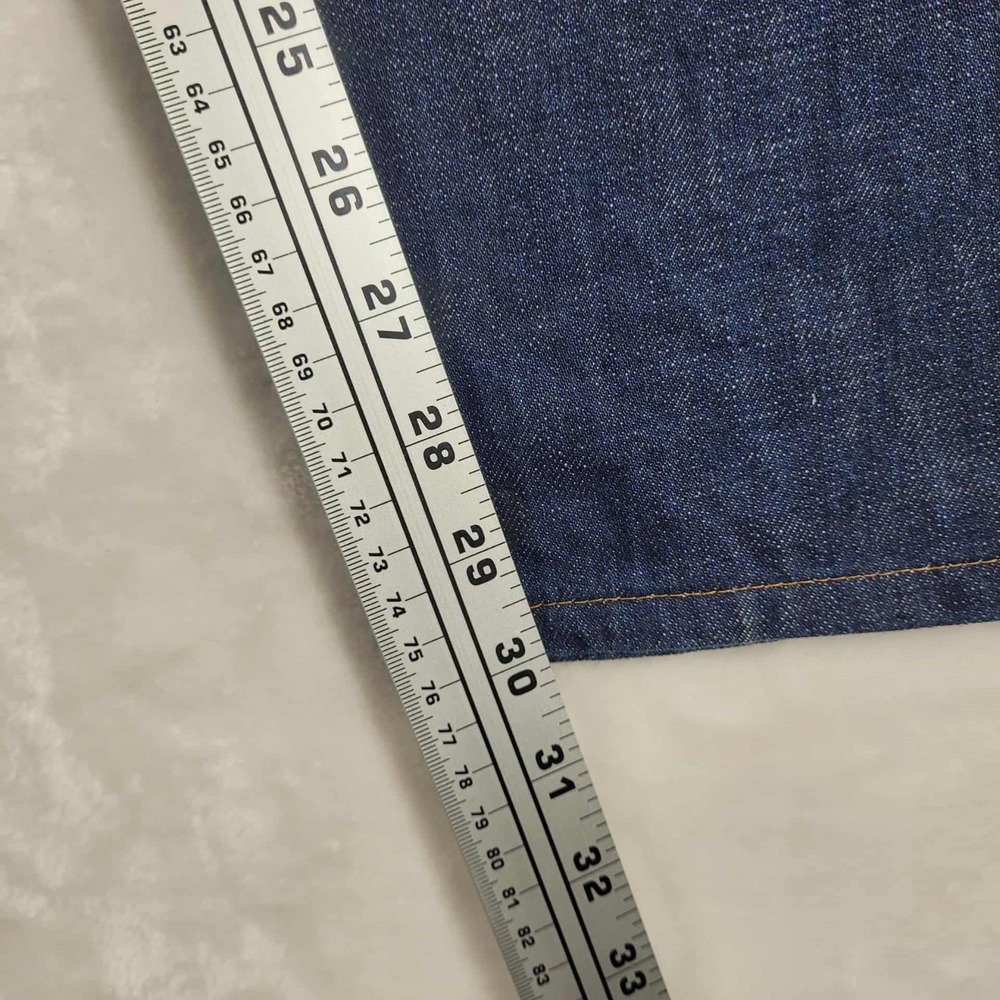 Taylor Stitch Jeans Men's 33 Blue Denim Slim Mid Rise Button Fly Casual Comfort - Picture 4 of 14